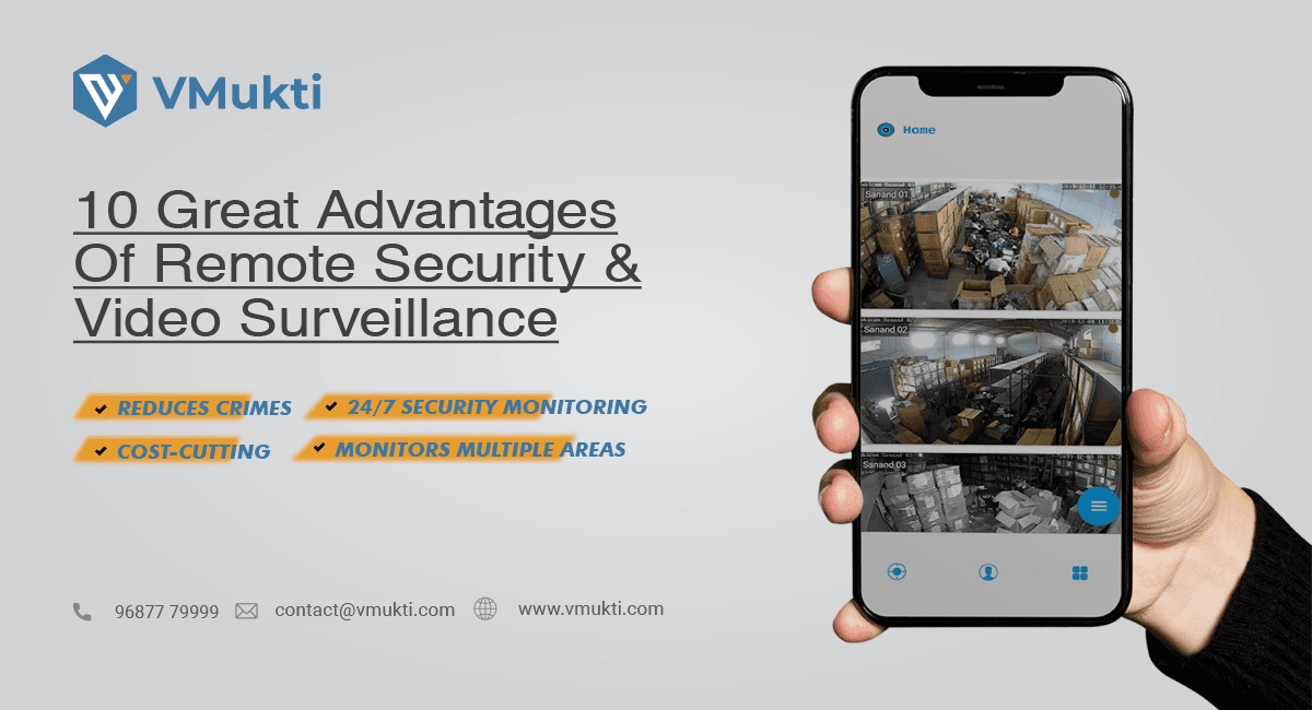 Advantages of Remote Security & Video Surveillance