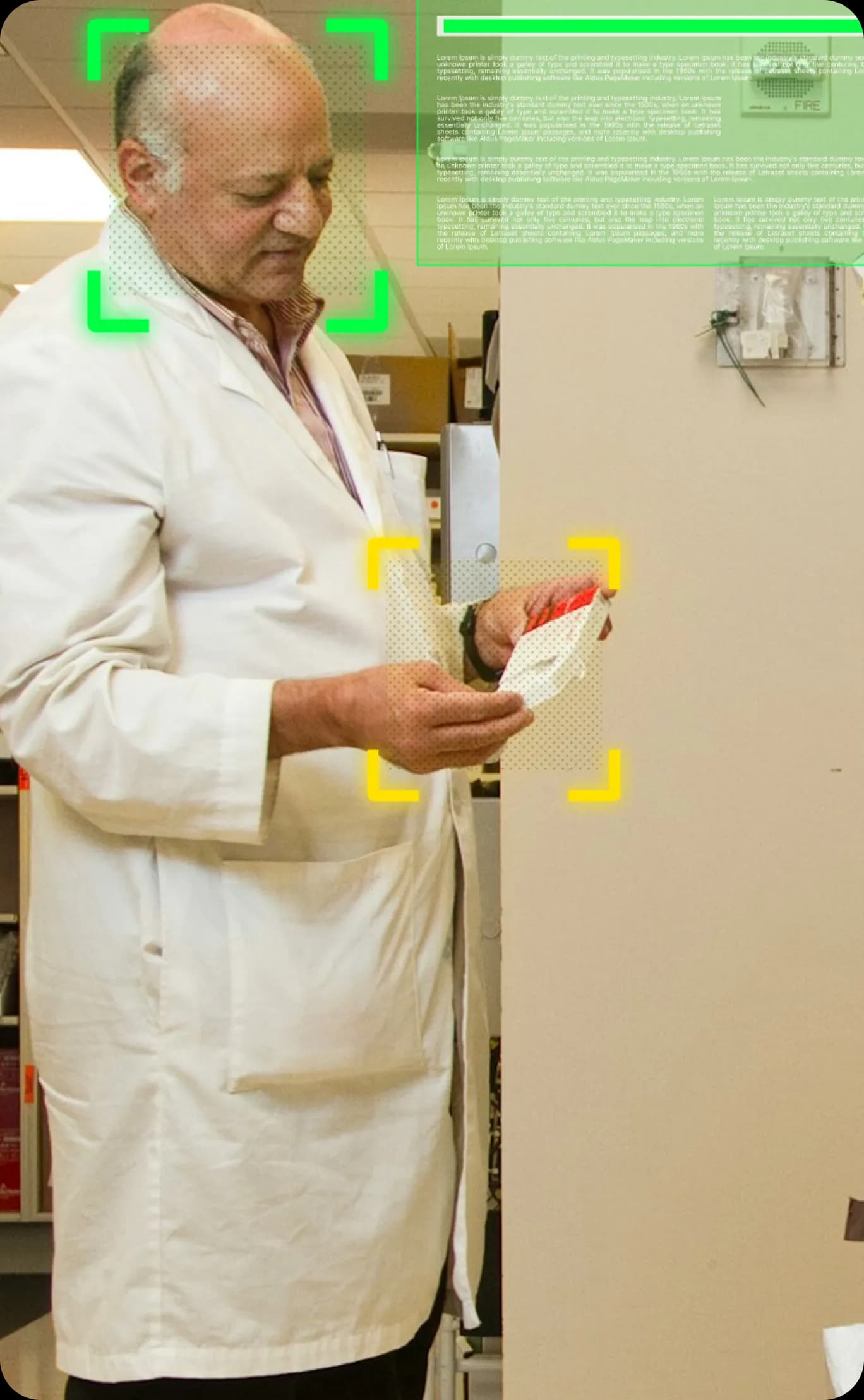 Pharmaceutical site surveillance illustration