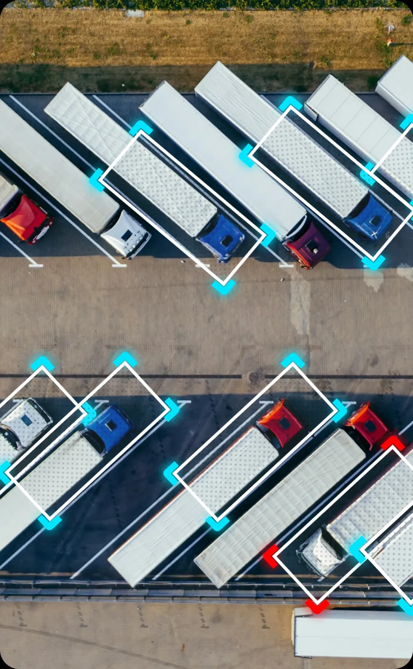 Transportation surveillance monitoring illustration