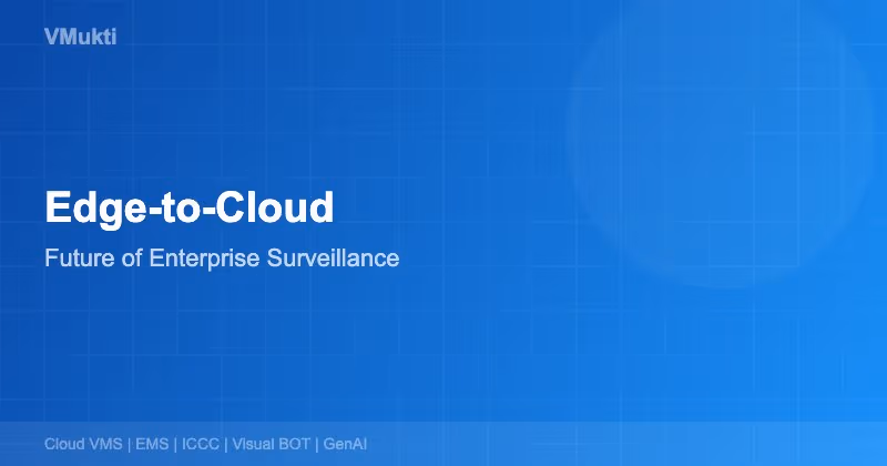 Edge-to-Cloud Architecture Enterprise Video Surveillance