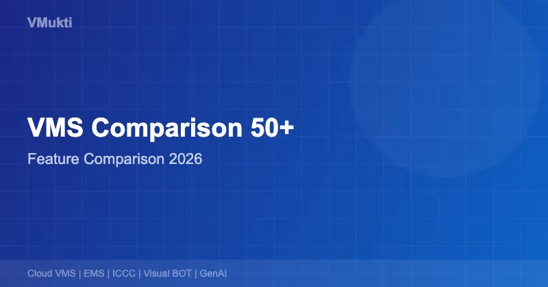 Enterprise VMS 50+ Feature Comparison