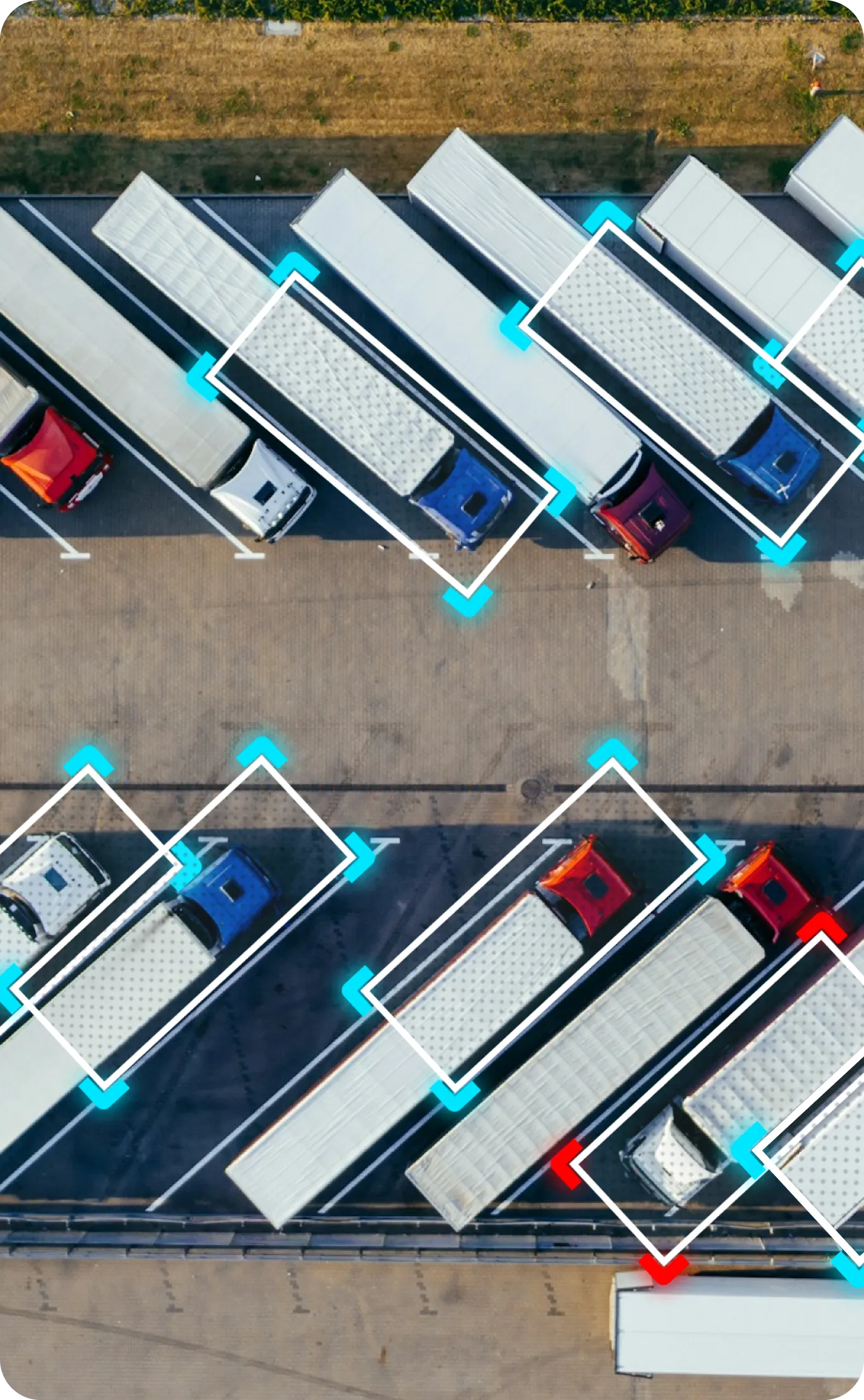 Transportation surveillance monitoring illustration